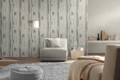 Vliestapete creme metallic Uni Amelie Rasch 570700