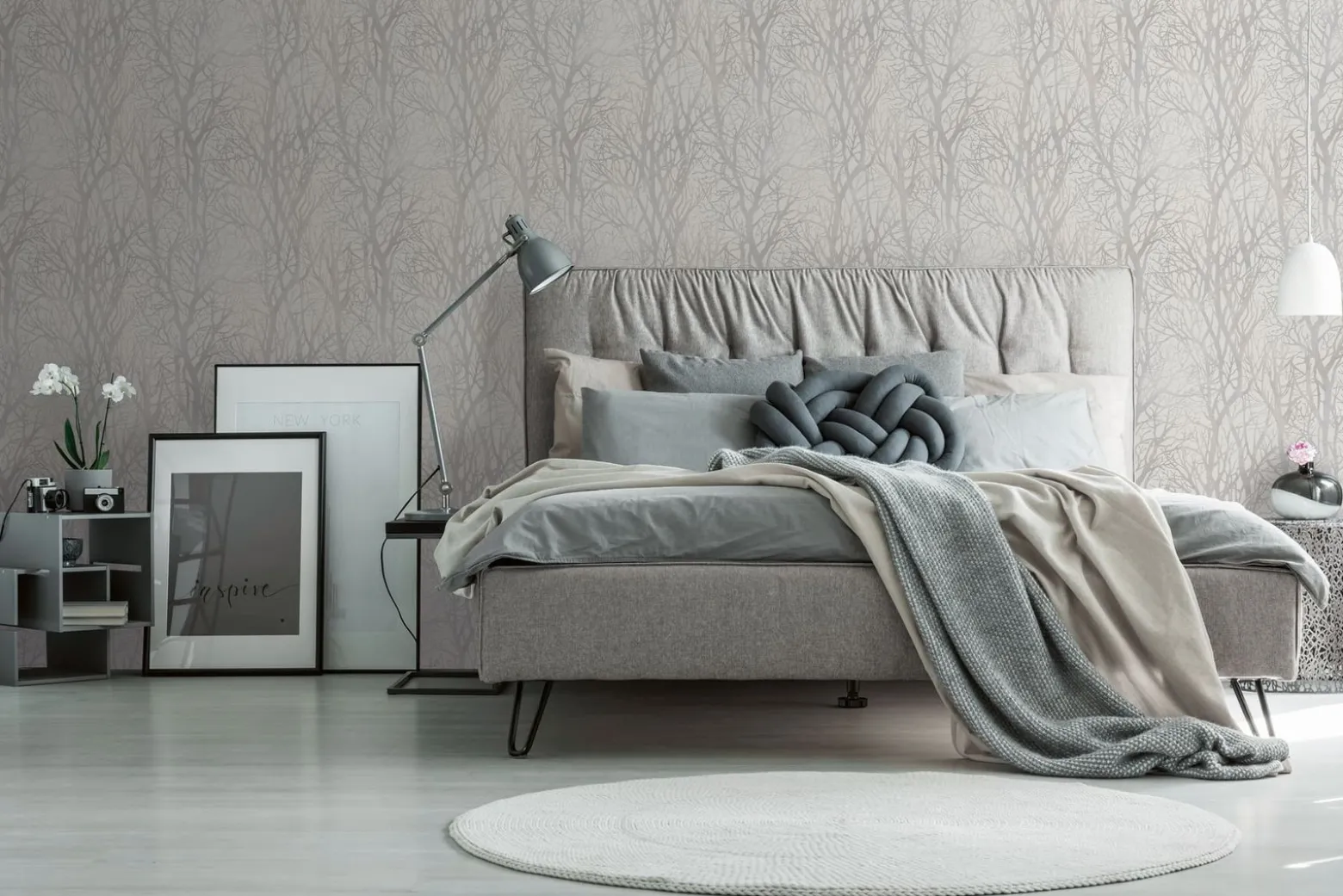 Vliestapete creme Natur livingwalls 30094-1