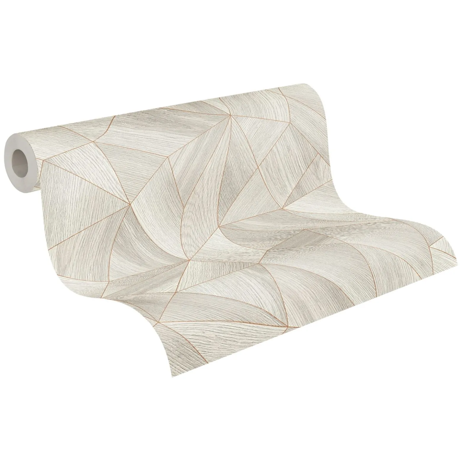 Vliestapete Daniel Hechter 3D Polygon taupe 36133-2