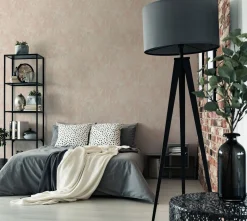 Vliestapete Daniel Hechter Floral Blätter Orange Creme