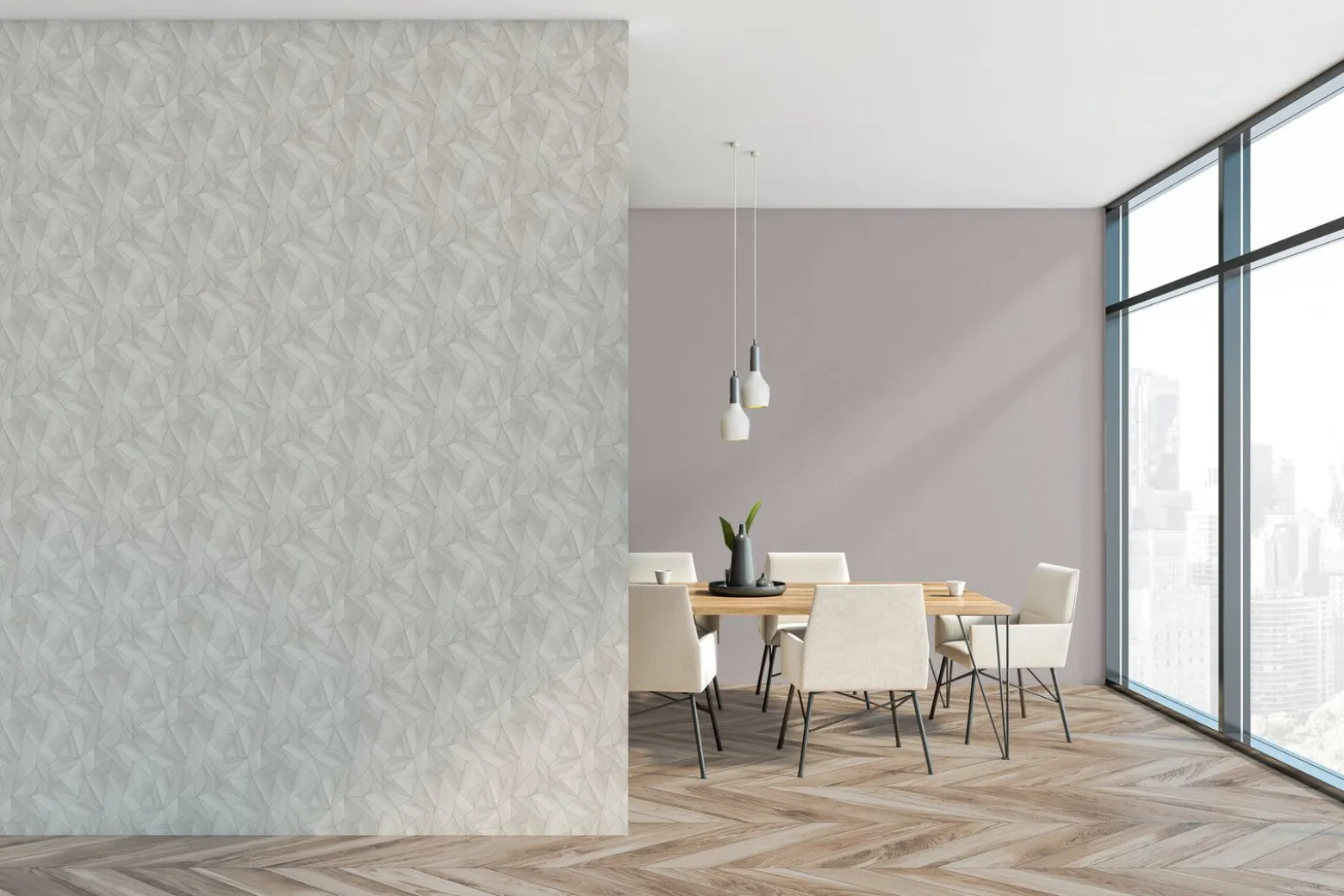 Vliestapete Daniel Hechter Grafisch Grau Silber Metallic