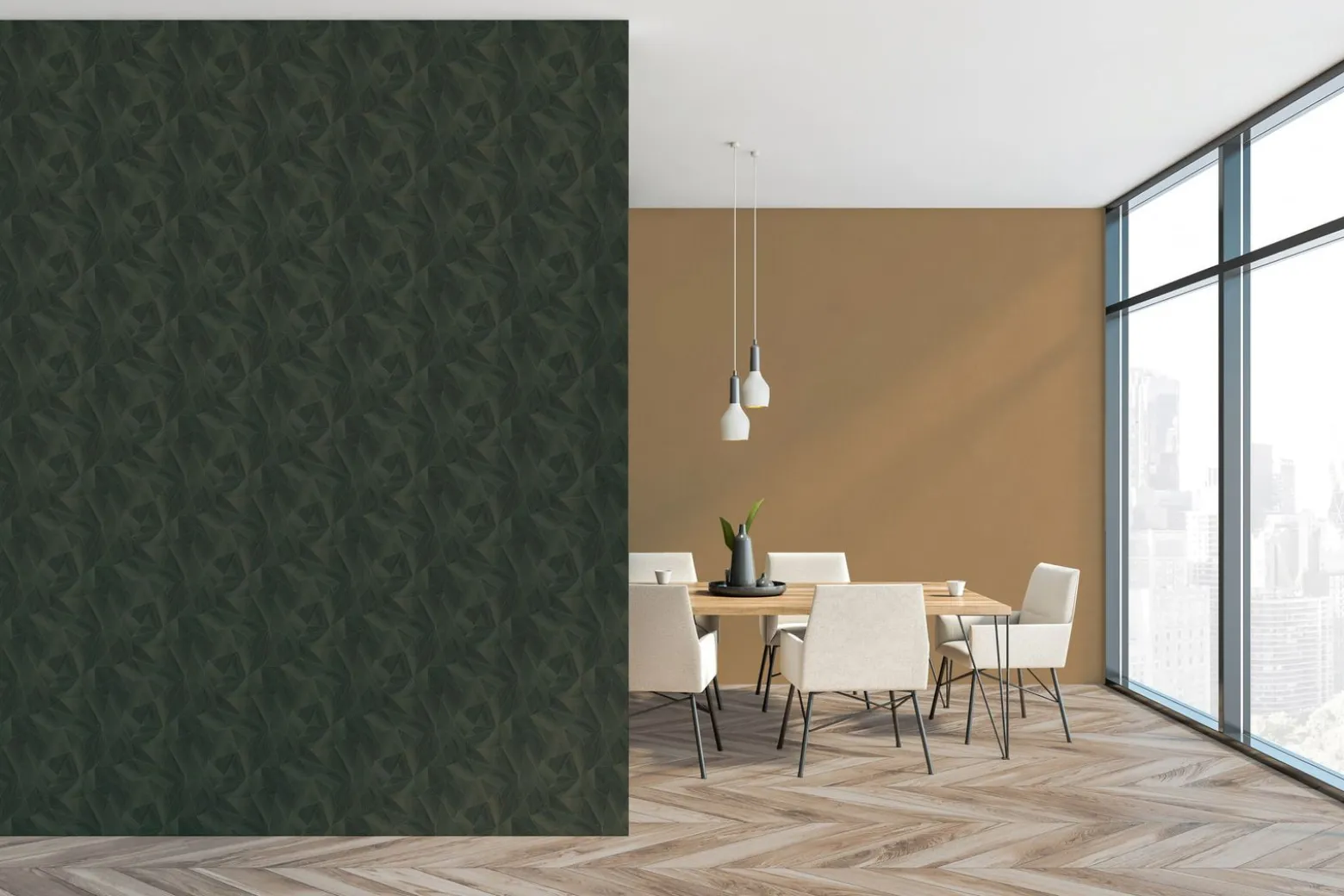 Vliestapete Daniel Hechter Grafisch Schwarz Kupfer Metallic