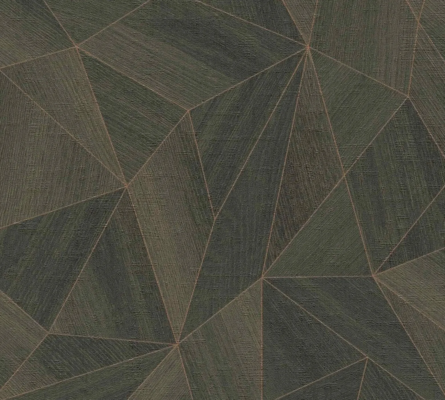 Vliestapete Daniel Hechter Grafisch Schwarz Kupfer Metallic
