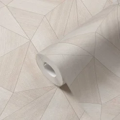 Vliestapete Daniel Hechter Grafisch Beige Silber Metallic