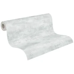 Vliestapete Daniel Hechter Shabby Putz Optik Hellgrau