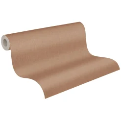 Vliestapete Daniel Hechter Uni Textil Optik Braun