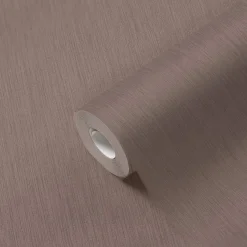 Vliestapete Daniel Hechter Uni Textil Optik Braun Grau