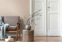 Vliestapete Daniel Hechter Uni Textil Optik Beige Grau