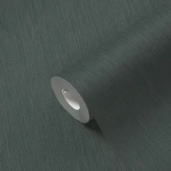 Vliestapete Daniel Hechter Uni Textil Optik Dunkelgrün