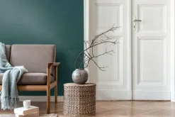 Vliestapete Daniel Hechter Uni Textil Optik Petrol