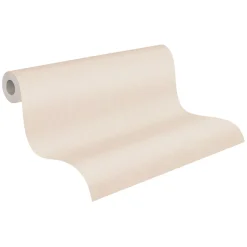 Vliestapete Daniel Hechter Uni Textil Optik Creme Beige