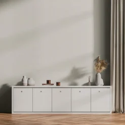 Vliestapete Daniel Hechter Wellen Creme Weiß Metallic