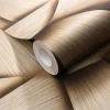 Vliestapete 3D-Effekt Braun Gold Metallic 10401-30