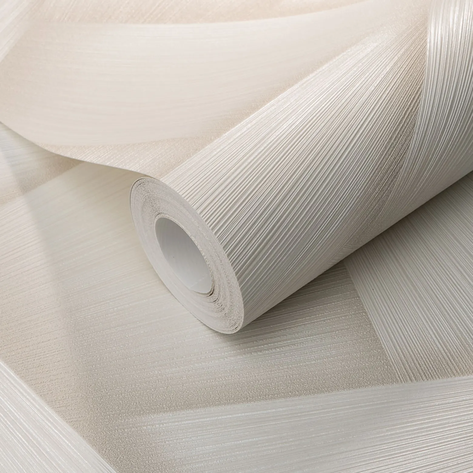 Vliestapete 3D-Effekt Creme Beige Metallic 10401-14