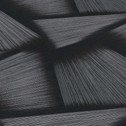 Vliestapete 3D-Effekt Schwarz Silber Metallic 10401-15