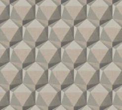 Vliestapete 3D Grafik Grau Beige Nara 38748-1