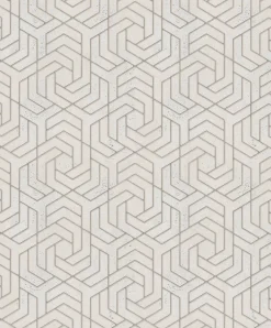 Vliestapete 3D Grafisch Metallic greige gold 32608