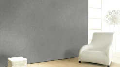 Vliestapete Dieter Langer Struktur grau Glanz 58807