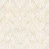 Vliestapete Dieter Langer Welle creme Glanz 58801