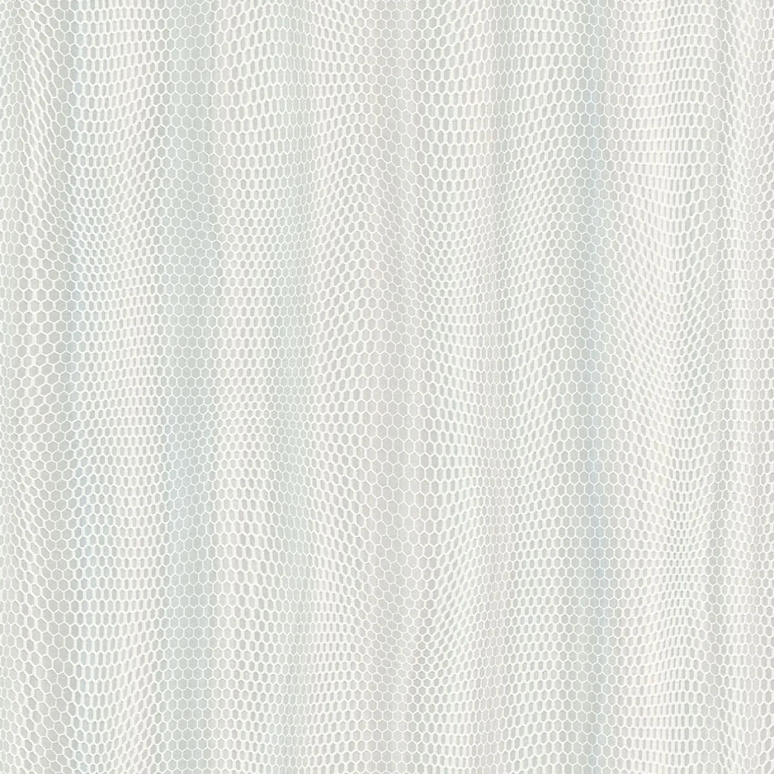 Vliestapete 3D-Optik Waben Creme Silber Metallic 10386-43