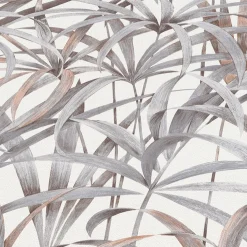 Vliestapete Dschungel Pflanzen weiß grau braun 10213-10