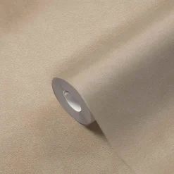 Vliestapete Einfarbig Meliert Modern Beige 39938-6