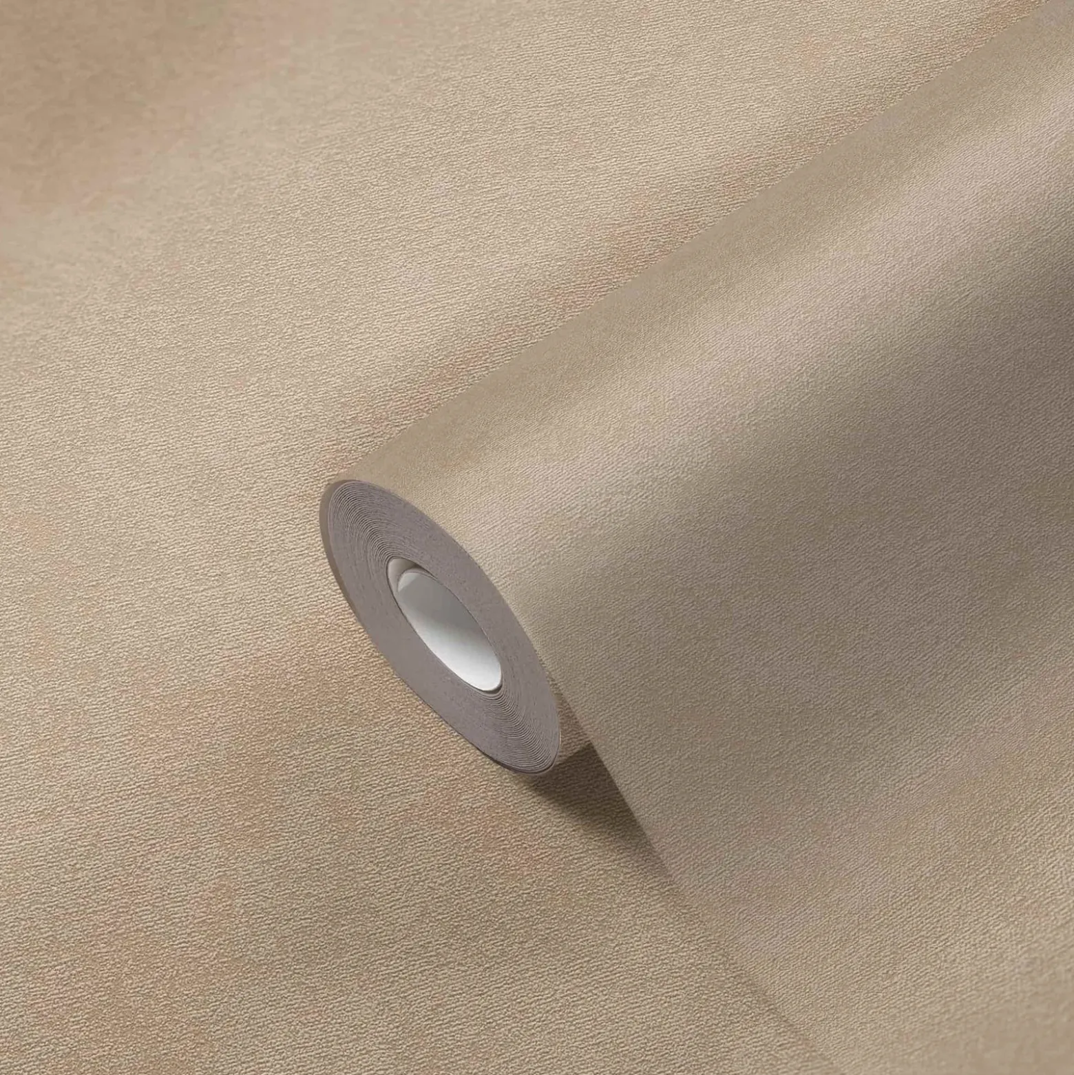 Vliestapete Einfarbig Meliert Modern Beige 39938-6