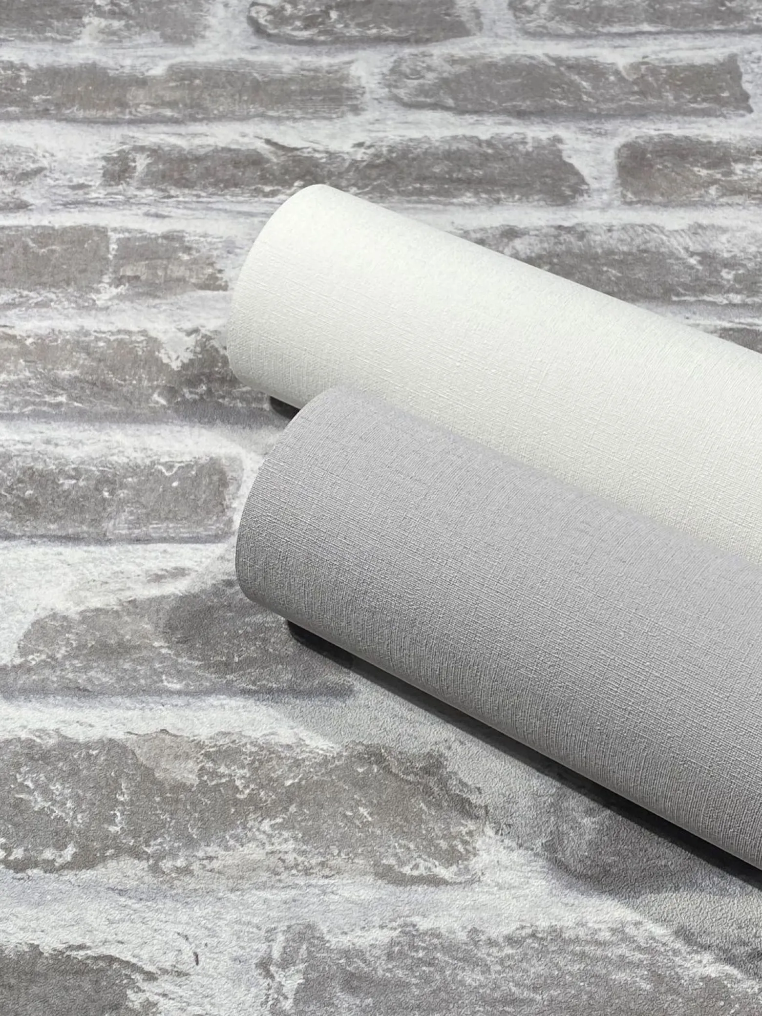 Vliestapete Einfarbig Struktur Textil Optik Weiß 82345