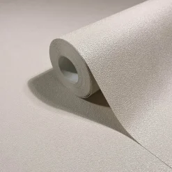 Vliestapete Einfarbig Struktur Modern Grau Beige 82525