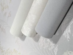 Vliestapete Einfarbig Struktur Textil Optik Beige 82347
