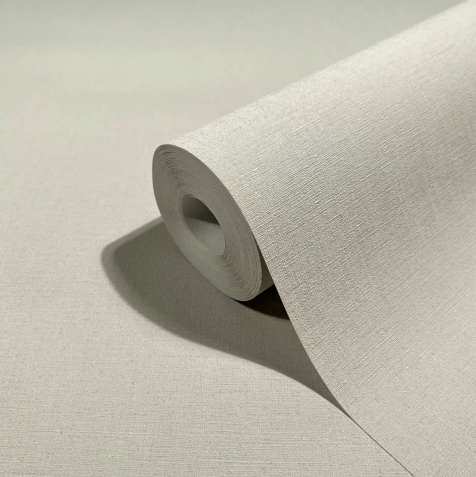 Vliestapete Einfarbig Struktur Textil Optik Beige 82347