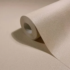 Vliestapete Einfarbig Struktur Modern Beige 82527