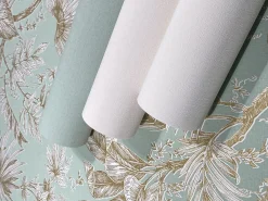 Vliestapete Einfarbig Textil Optik Cremeweiß 82346