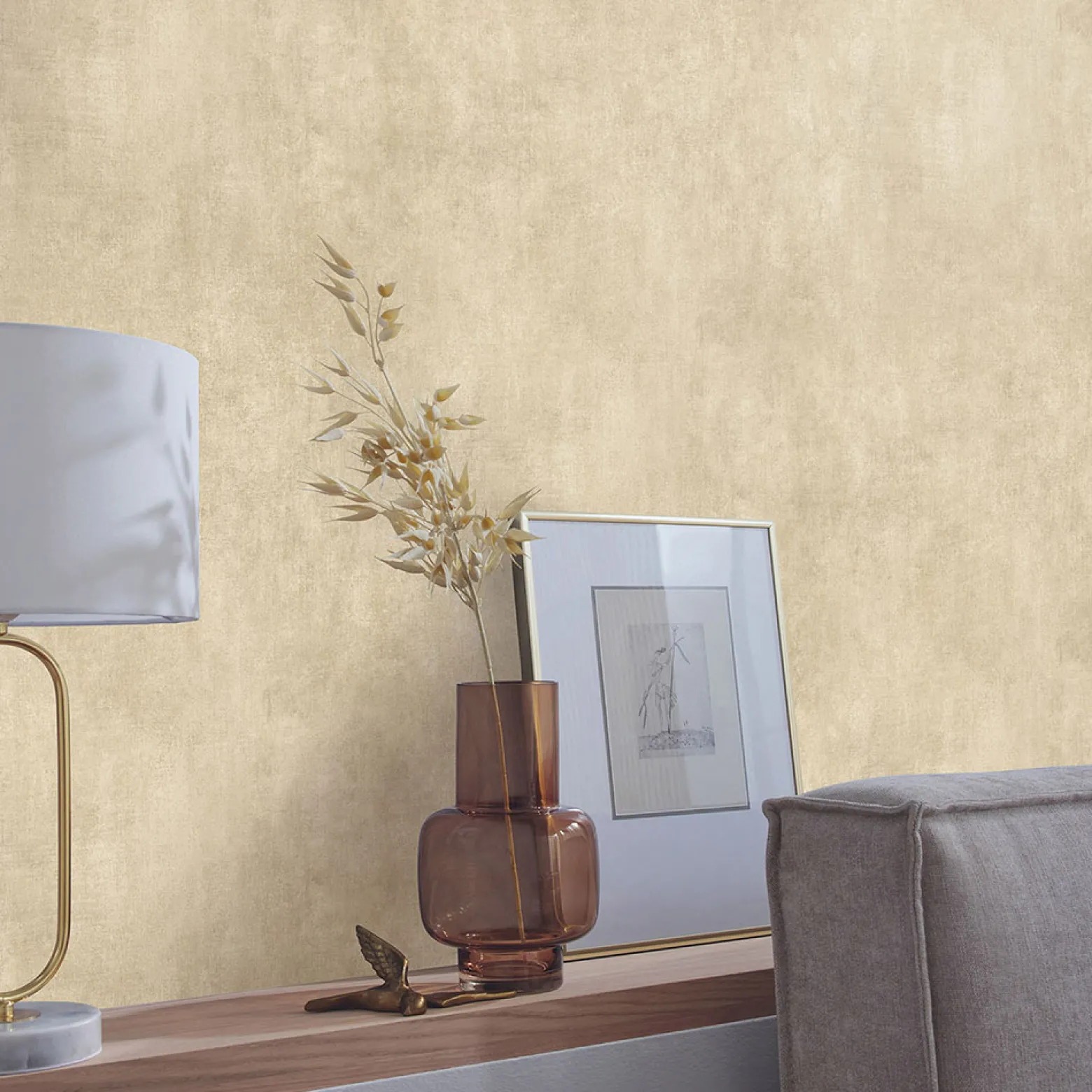 Vliestapete Elle Beton Optik Beige Creme 10438-02