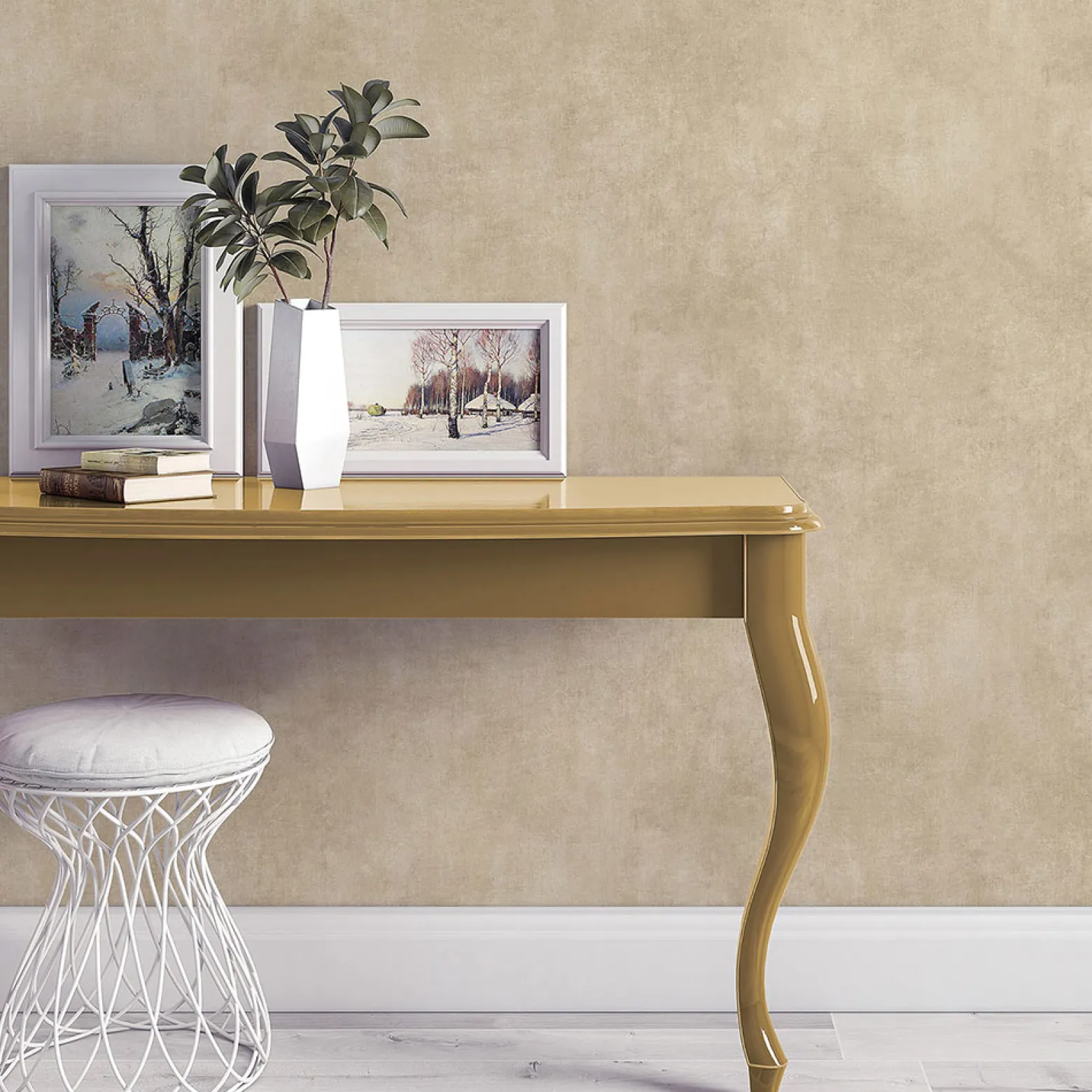 Vliestapete Elle Beton Optik Beige Creme 10438-02