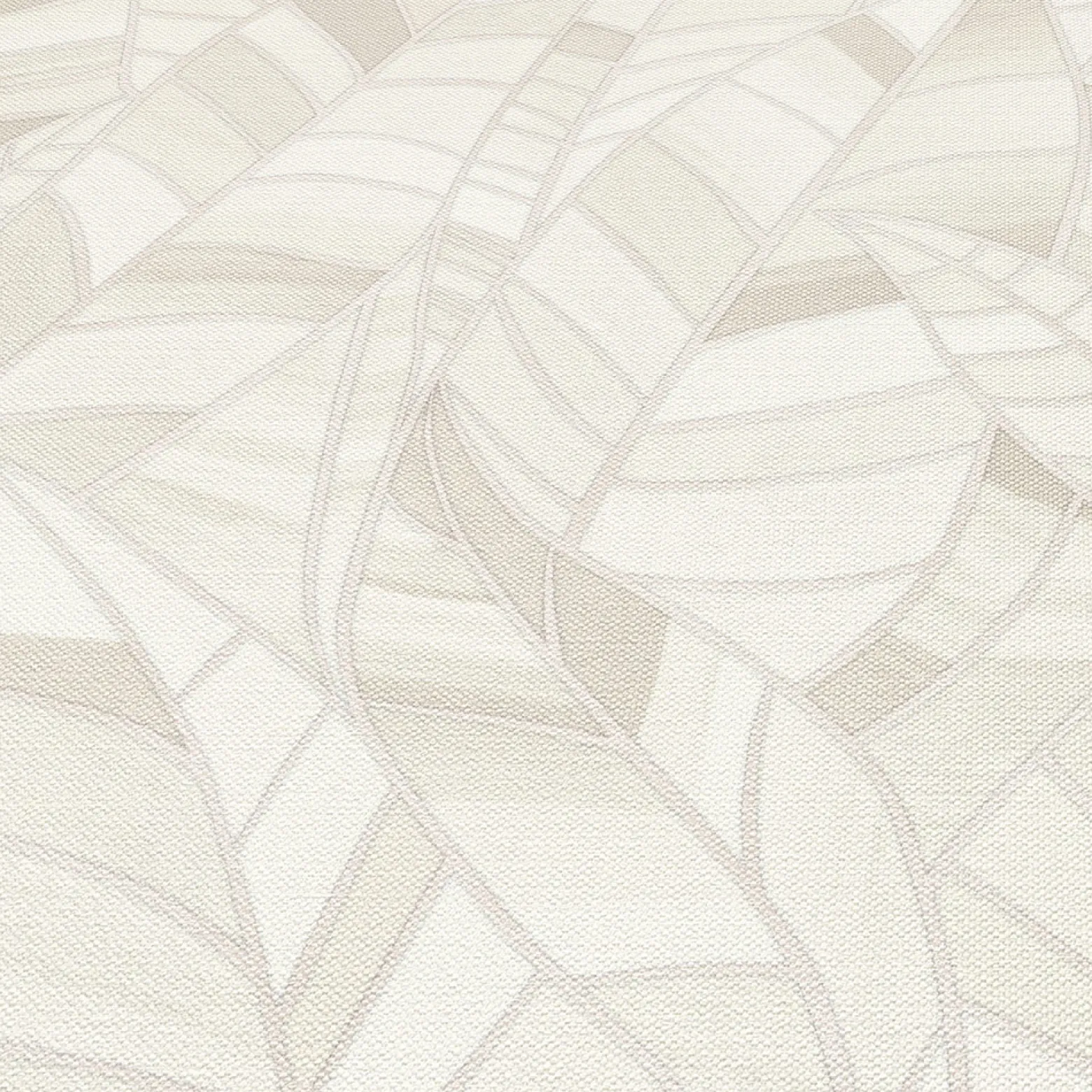 Vliestapete Elle Blätter Creme Beige Glitzer 10446-14