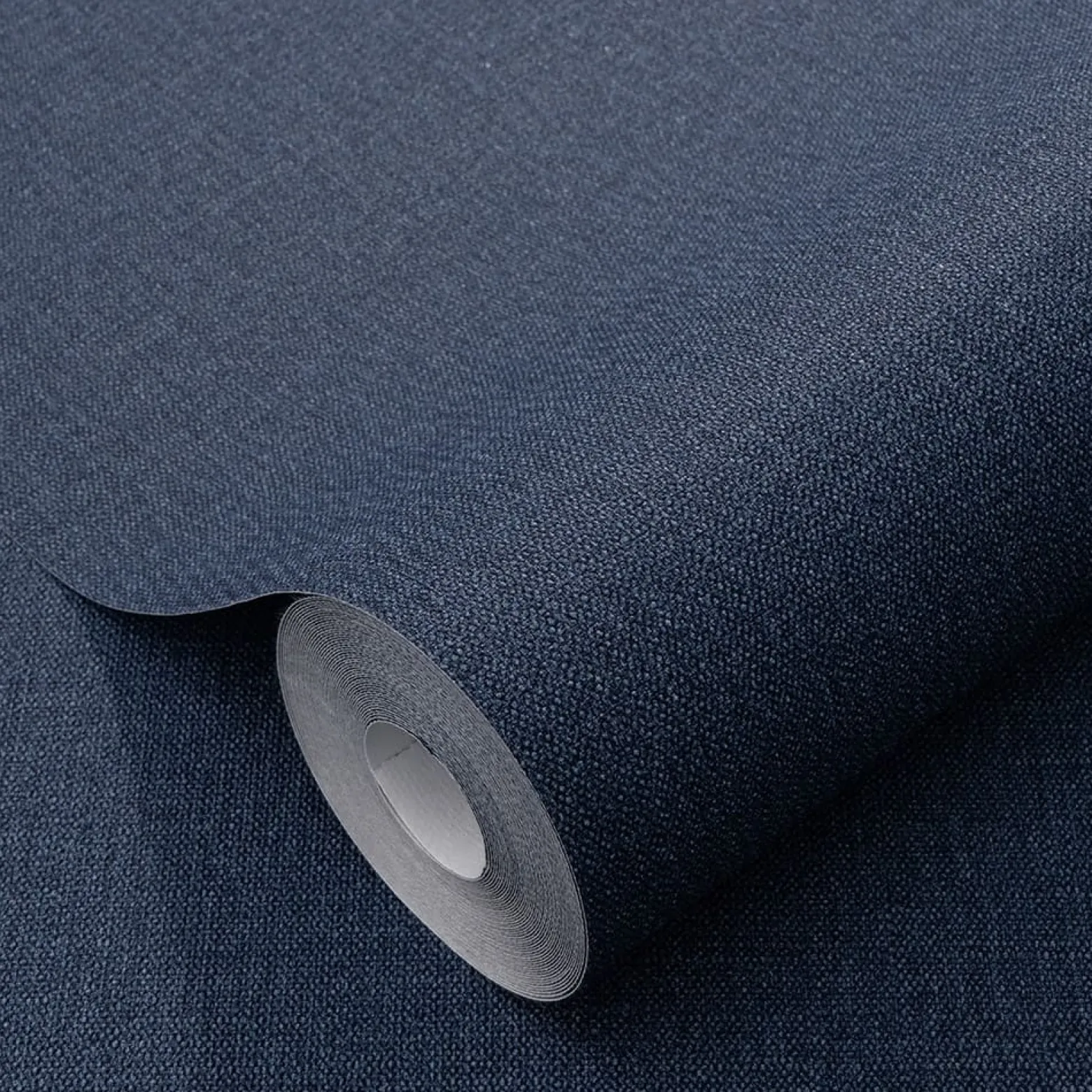 Vliestapete Elle Einfarbig Textil Optik Blau 10444-08