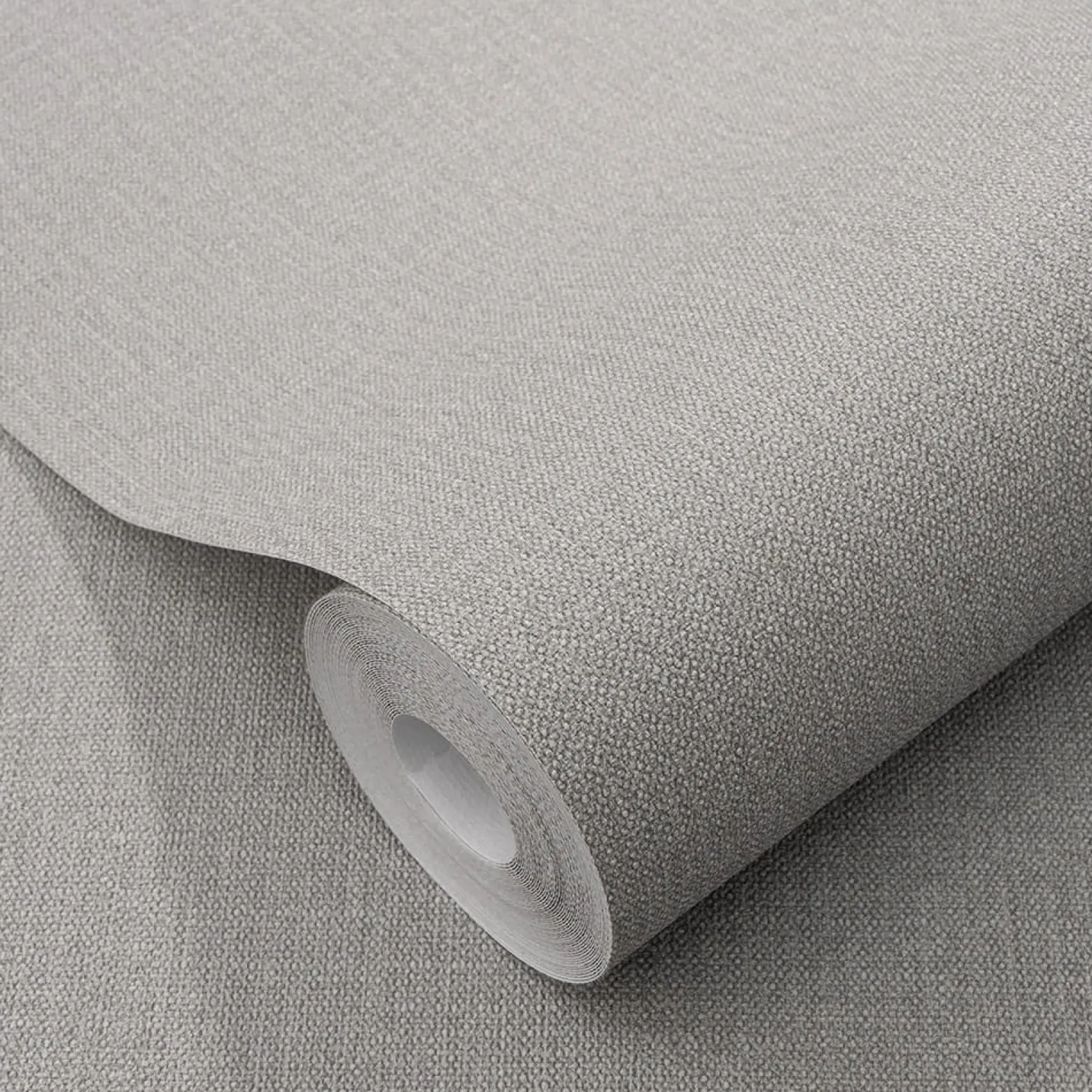 Vliestapete Elle Einfarbig Textil Optik Grau 10444-10