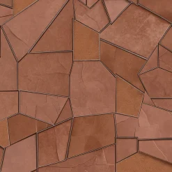Vliestapete Elle Grafik Orange Gold Metallic 10445-13
