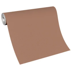 Vliestapete Elle Uni Struktur Rot Braun 10335-48