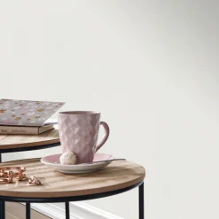Vliestapete Elle Uni Struktur Weiß Creme 10335-25