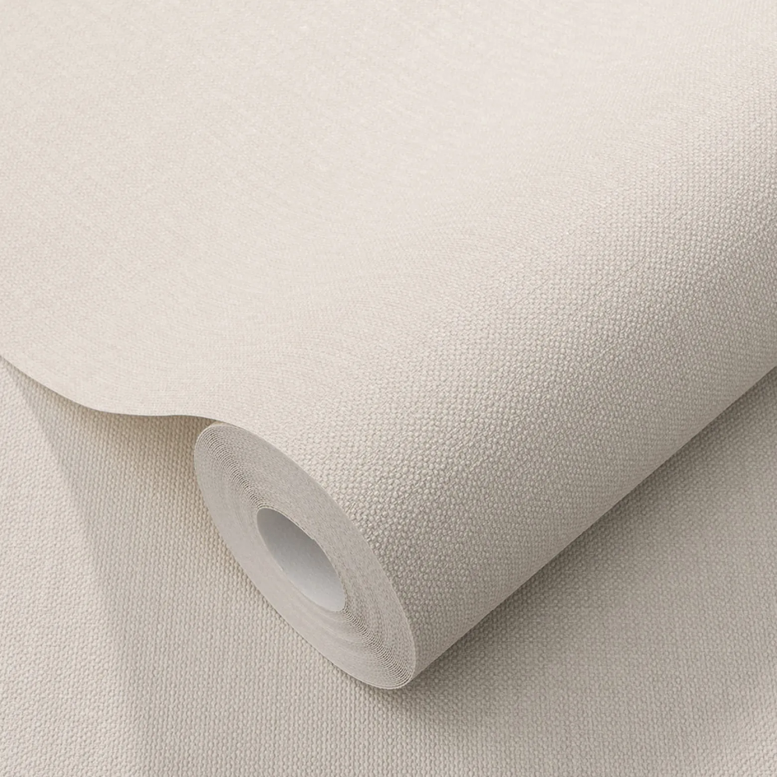 Vliestapete Elle Uni Textil Optik Creme Beige 10444-14