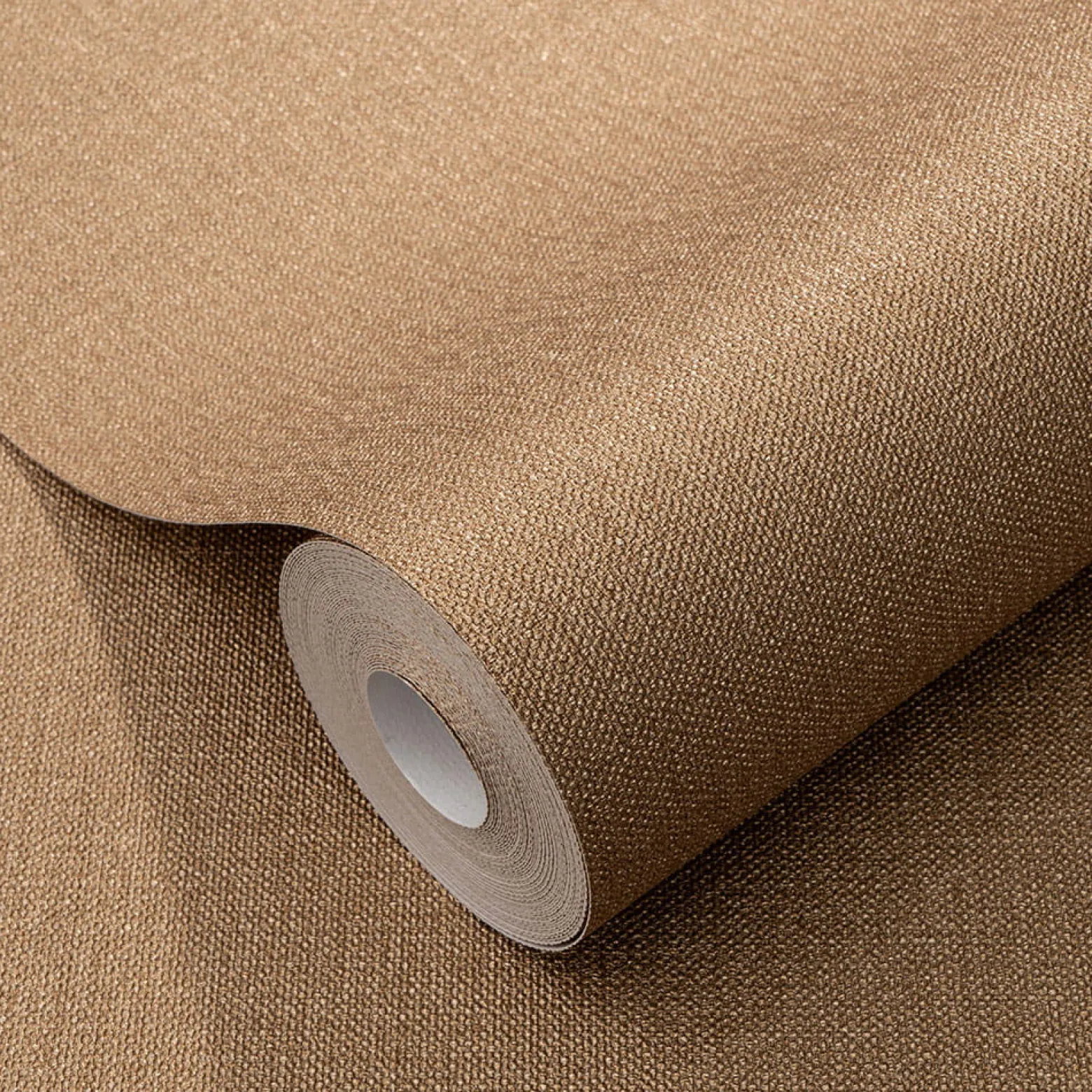 Vliestapete Elle Uni Textil Optik Gold Metallic 10444-30