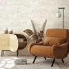 Vliestapete Elle Wald Creme Beige Glitzer 10448-14