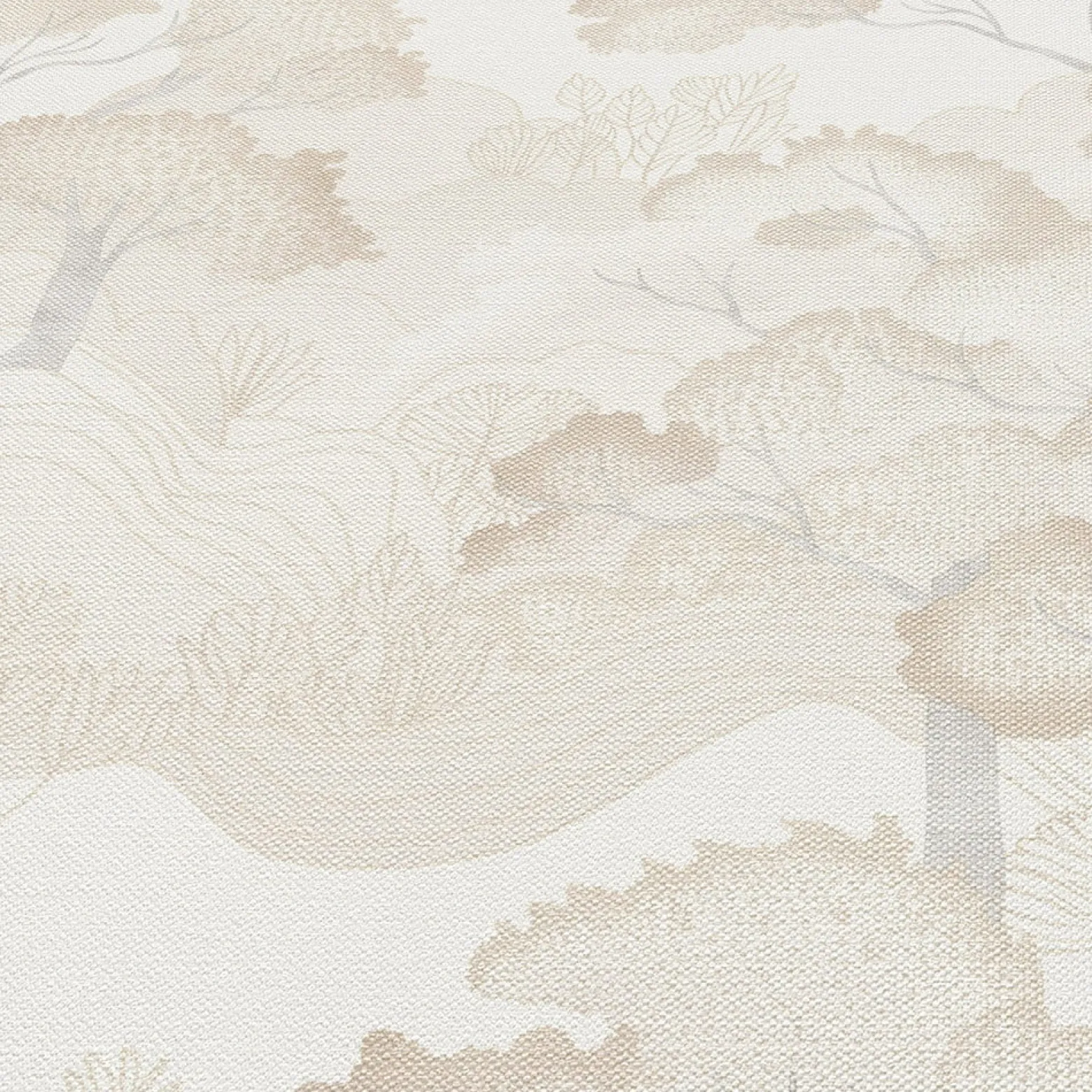 Vliestapete Elle Wald Creme Beige Glitzer 10448-14