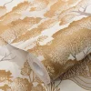 Vliestapete Elle Wald Creme Gold Metallic 10448-30