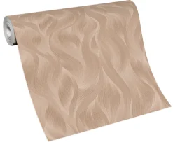 Vliestapete Elle Wellen-Muster rosa Glitzer 10151-05