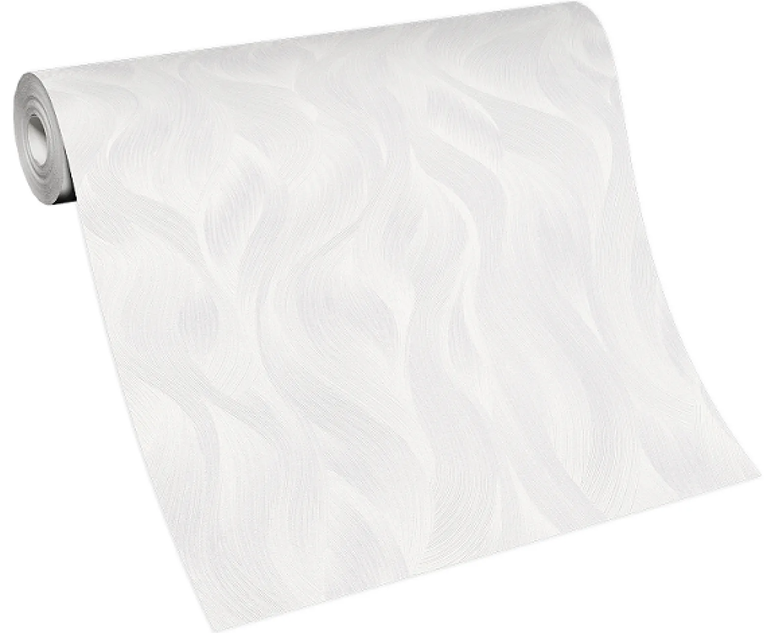 Vliestapete Elle Wellen-Muster hellgrau Glitzer 10151-31