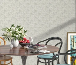 Vliestapete Erismann Spotlight Dreiecke Grau 10106-31