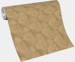 Vliestapete Erismann Spotlight Dreiecke Gold 10106-30